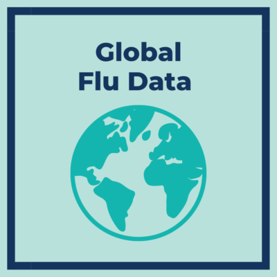 text reading 'global flu data'